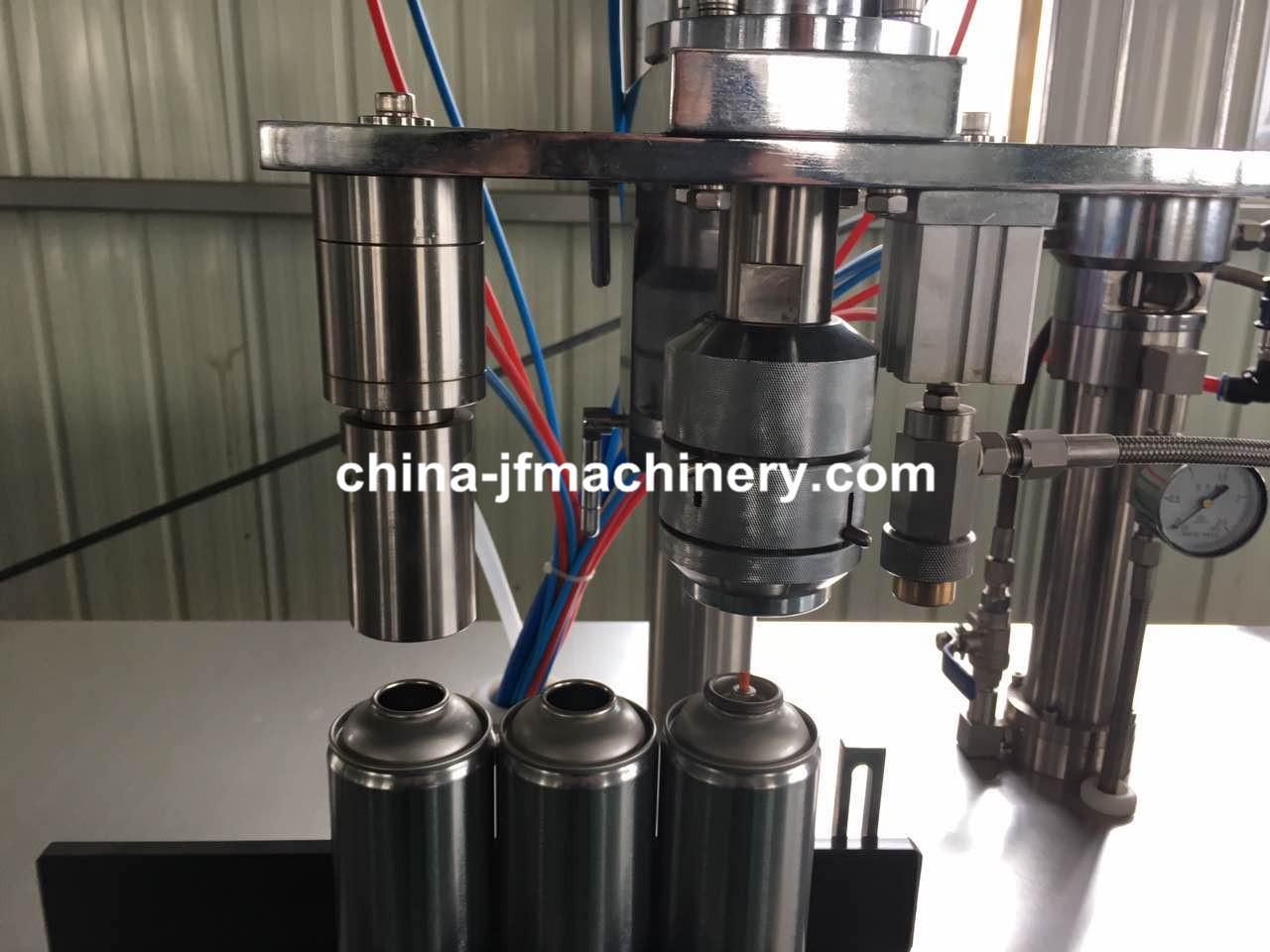 Automatic Aerosol Bottle Filling Machine/Aerosol Can Filling Machine