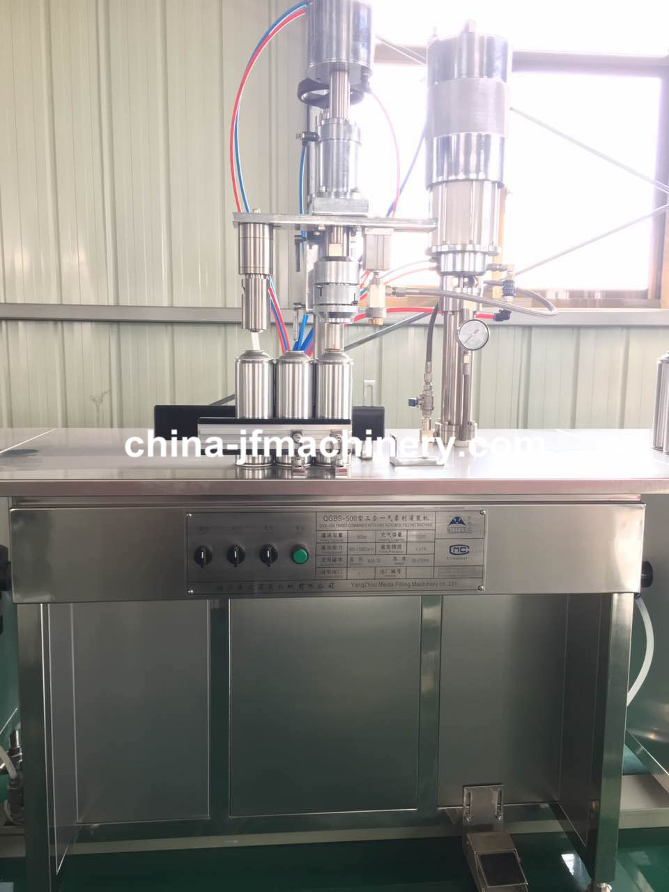 Automatic Aerosol Bottle Filling Machine/Aerosol Can Filling Machine