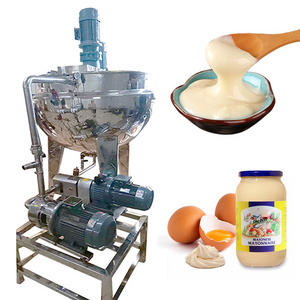 Full automatic mayonnaise making machine mayonnaise homogenizer mixer machine