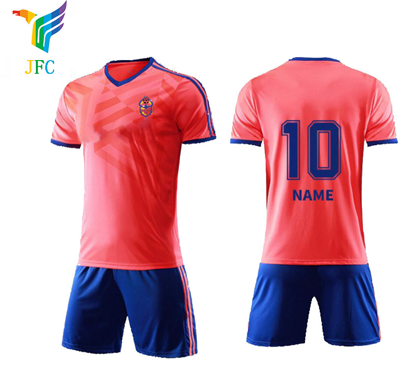 Football Shirt Maker  On Make Soccer Jersey Football Suit The T-shirt Of uniform shirts Football Jerseys