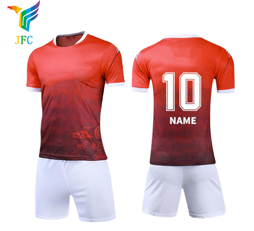 Football Shirt Maker  On Make Soccer Jersey Football Suit The T-shirt Of uniform shirts Football Jerseys