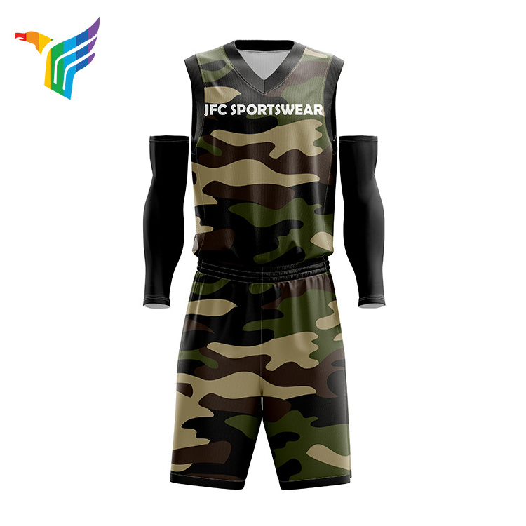 Guangzhou Factory Custom Sublimation basketball jersey with shorts