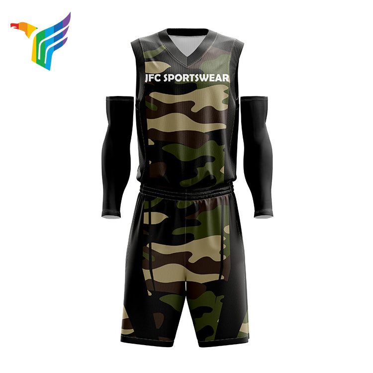 Guangzhou Factory Custom Sublimation basketball jersey with shorts