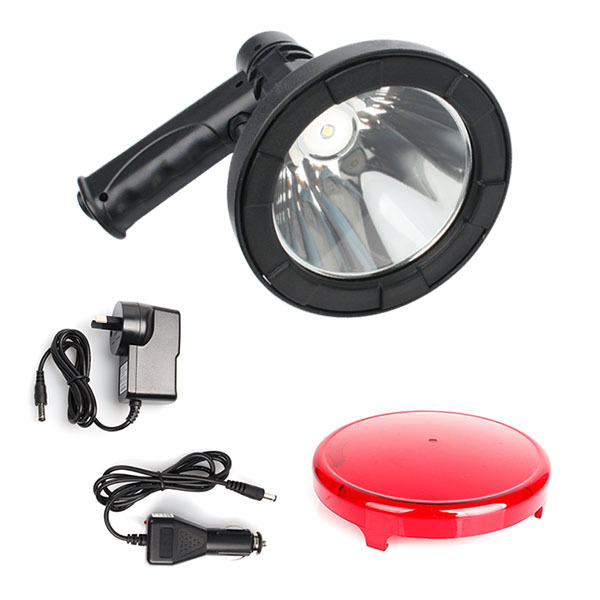 High Power Super Bright Portable Handheld Spotlight Flashlight Best portable brightest rechargeable spotlight