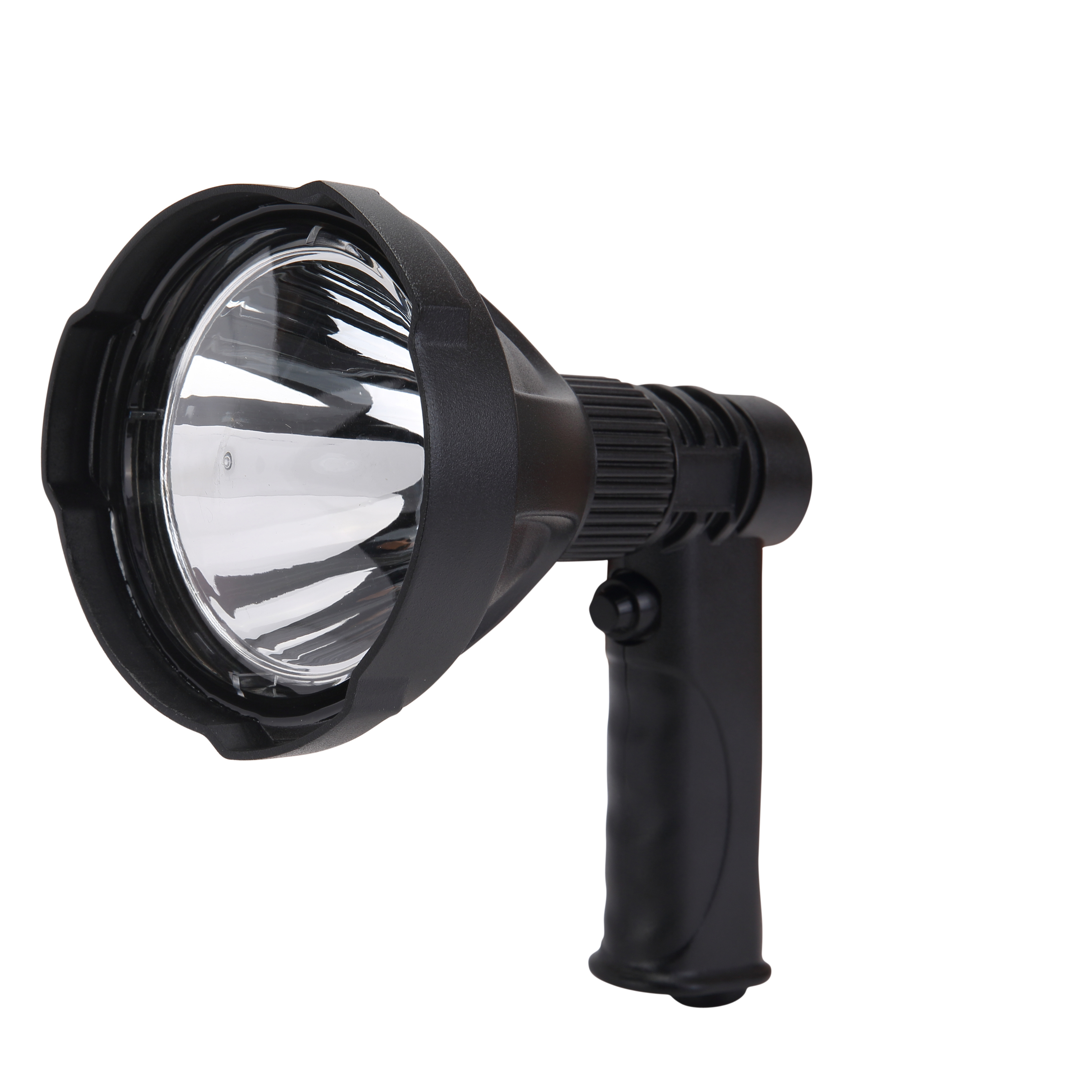 Handheld Pistol Grip Searchlight Lantern Portable IP65 Waterproof 2000 Lumen Rechargeable LED Spotlight