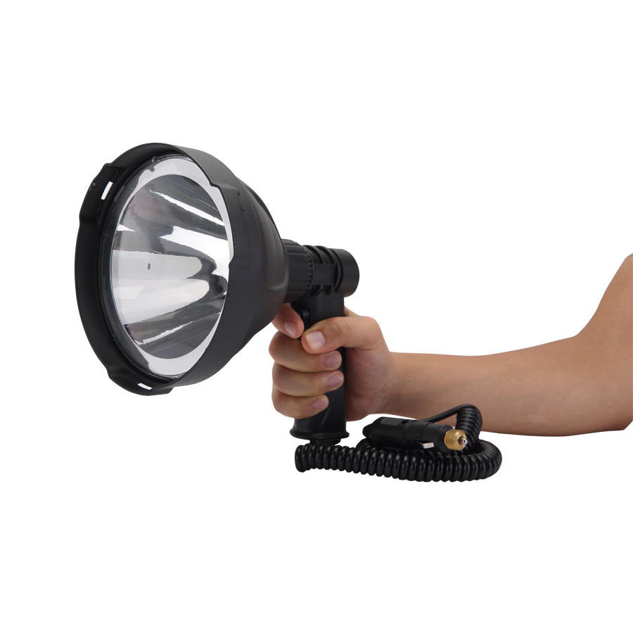 Super bright 4000lm 12V LED Hunting Spotlight 45W led handheld spotlight for night hunting