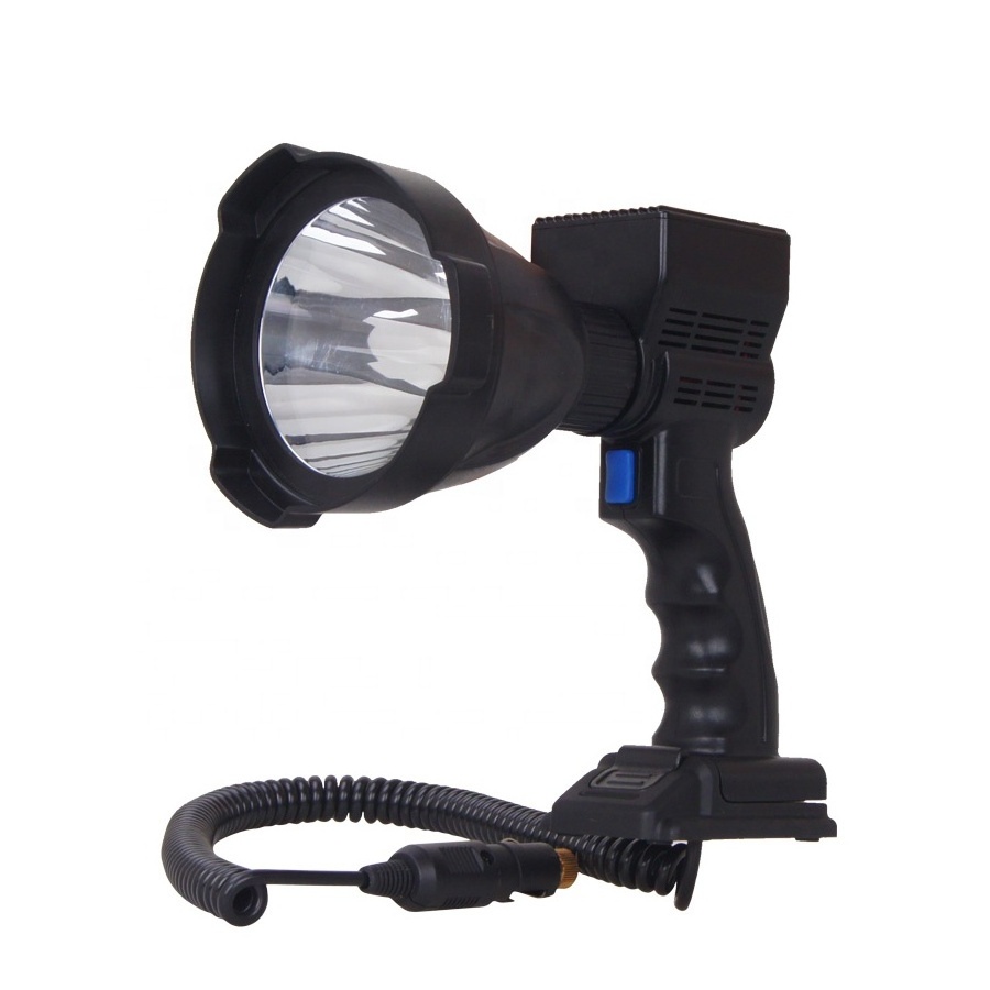 Most Powerful 65W LED Handheld Spotlight 1.5KM long beam distance for outdoor hunting camping