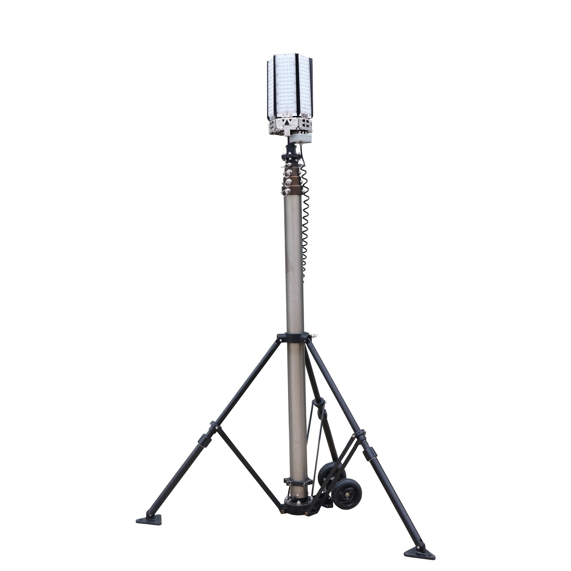 Powerful Construction 600W Portable Telescopic Light Tower Electric Light Tower