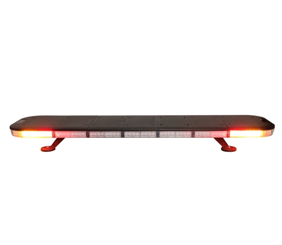 4FT amber LED Warning light bar with stop, tail and directional indicator