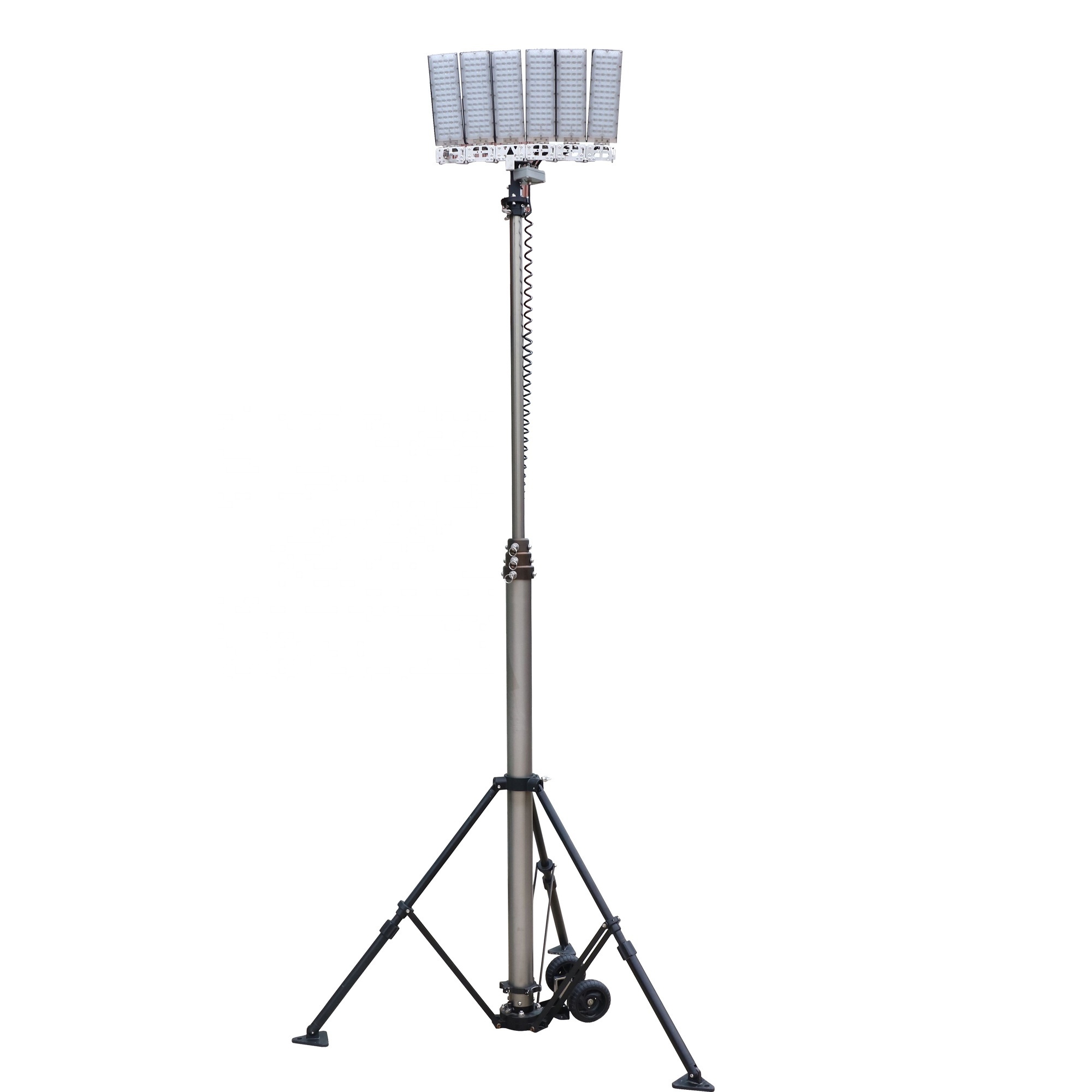 Powerful Construction 600W Portable Telescopic Light Tower Electric Light Tower