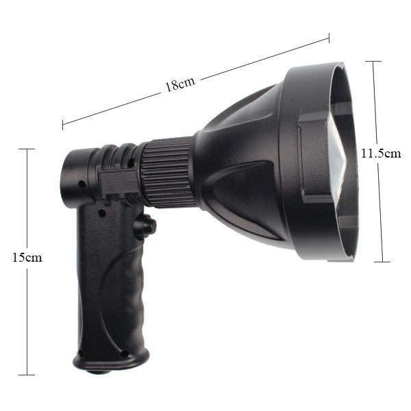 Wholesale price 2000lm hand held rechargeable spot hunting lamps 25W NFC96-25W rechargeable hand held hunting lights