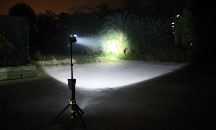 RLS829 20W rechargeable portable led remote area lighting system emergency with battery mobile light work light