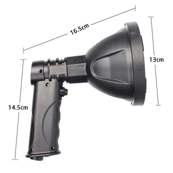 High Power Super Bright Portable Handheld Spotlight Flashlight Best portable brightest rechargeable spotlight