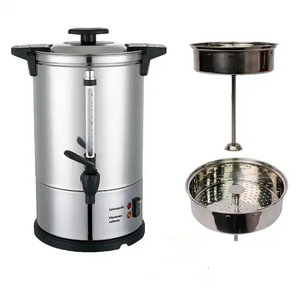 Drinking Hot Water Boiler Tea Urn 20 Liter Taps Boiler Water Warm Milk Stainless Steel Electrical Boilers