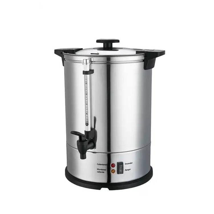 Drinking Hot Water Boiler Tea Urn 20 Liter Taps Boiler Water Warm Milk Stainless Steel Electrical Boilers