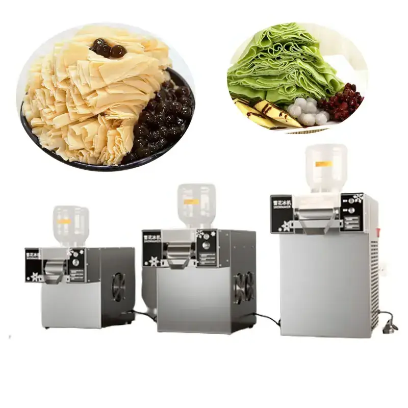 Commercial Auto Milk Ice Cream Snow Flake Ice Machine Snowflake Ice Making Machine