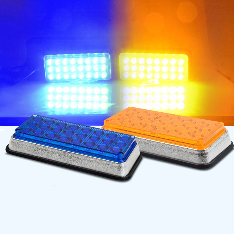 12v/24v Construction Truck Trailer Rescue Fire Rescue Strobe Light Super Bright Led Warning Flashing Lights