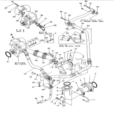 07442-71102   hydraulic gear pump Steering Pump 07442-71102  For Komatsu Bulldozer D355A