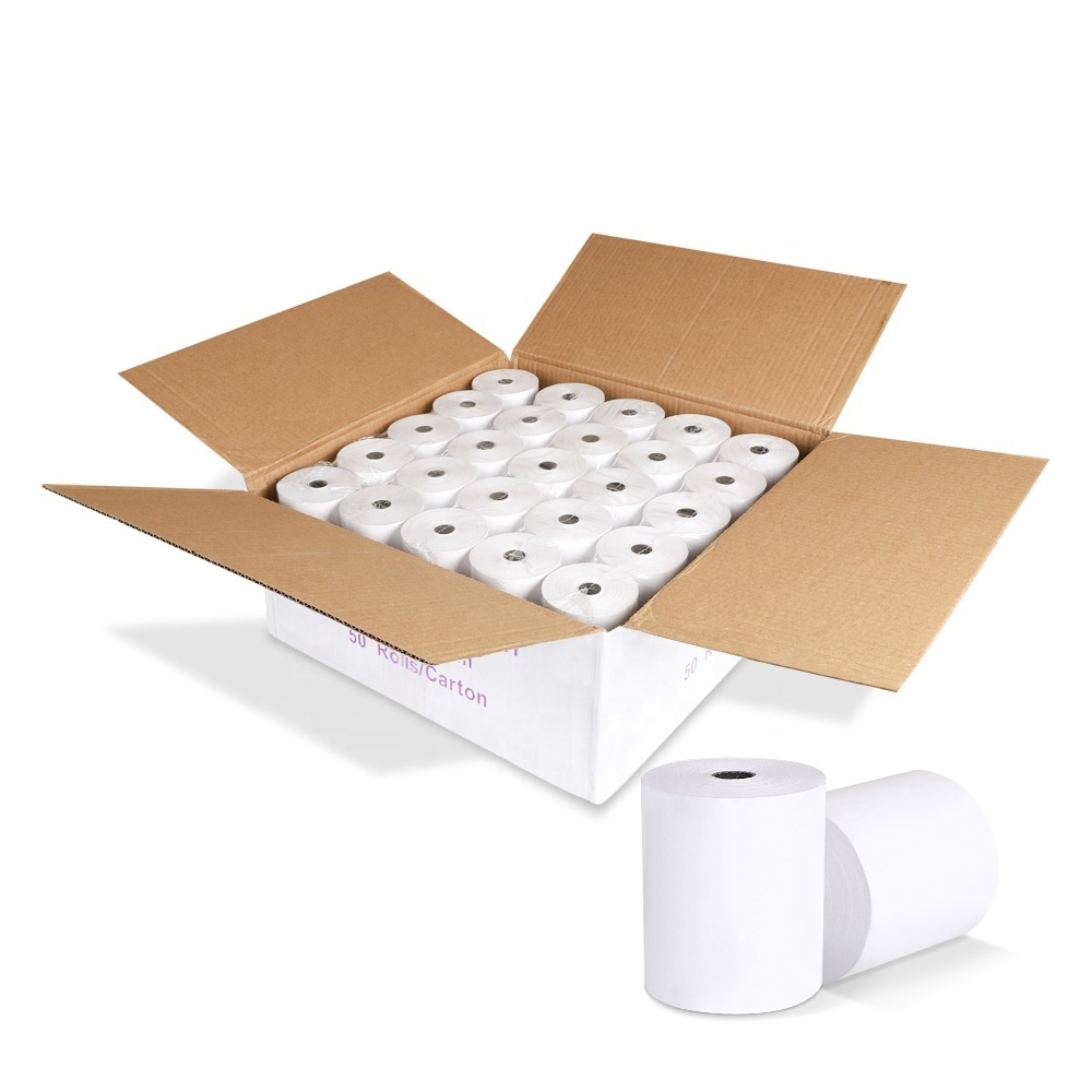 Us Warehouse Directly Register Cash Paper Pos Thermal Paper Rolls 3 1/8 X 230 Thermal Paper Receipt Rolls For Pos Atm Printing