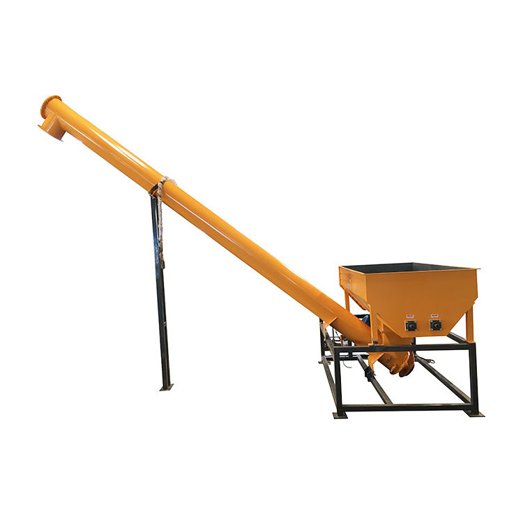 Professional golden supplier flexible screw feeder conveyor for feeds/auger feeder with hopper