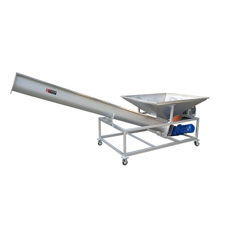 Professional golden supplier flexible screw feeder conveyor for feeds/auger feeder with hopper