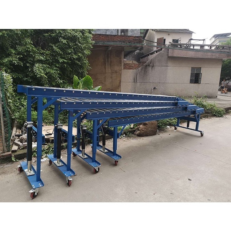 Jiabao factory wholesale customized high efficient steel gravity roller conveyor for carton