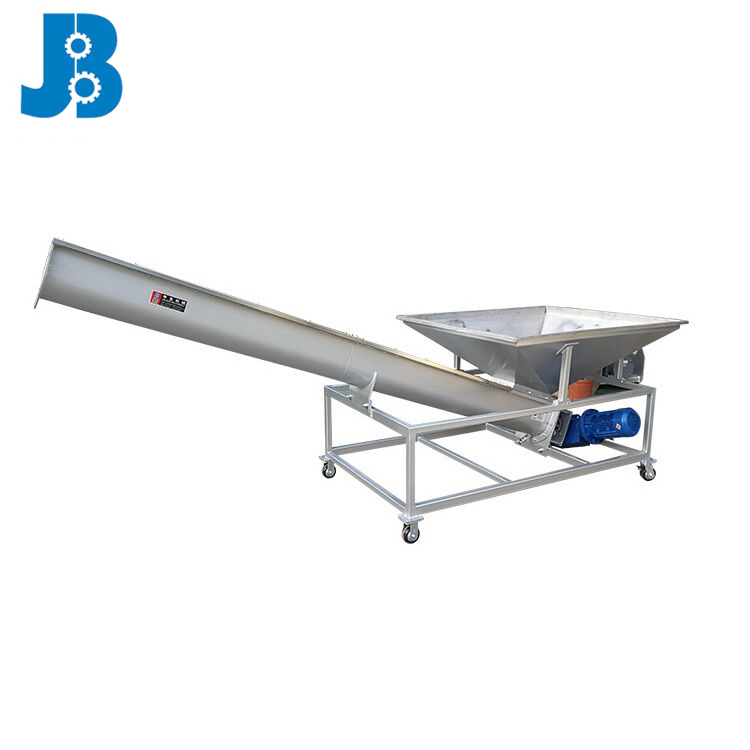 OEM custom flexible food powder screw conveyor/salt powder screw conveyor