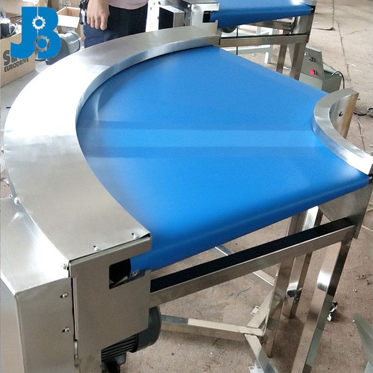 Factory custom simple structure horizontal rubber belt conveyor for packing