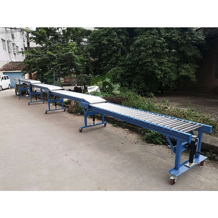 Jiabao factory wholesale customized high efficient steel gravity roller conveyor for carton