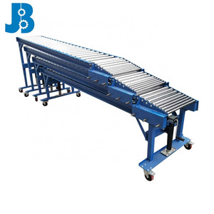 Jiabao factory wholesale customized high efficient steel gravity roller conveyor for carton