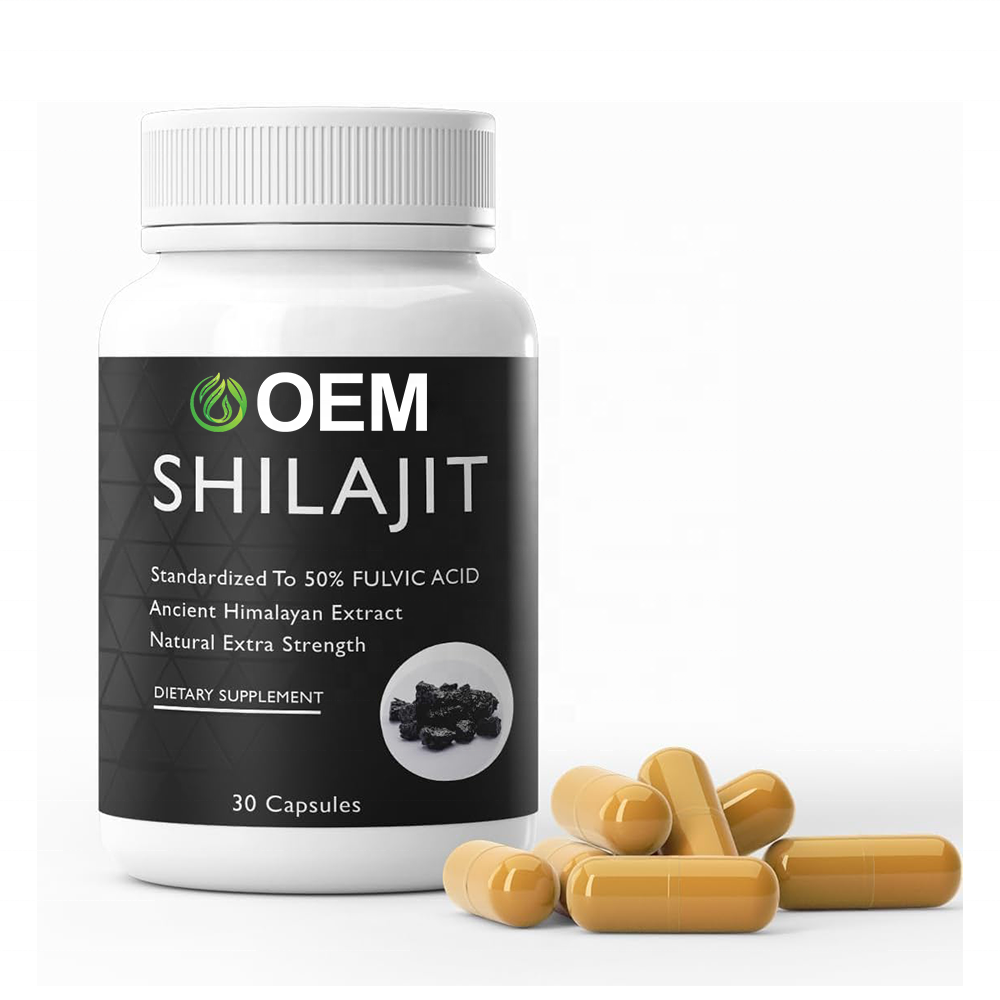 Private label OEM Shilajit capsule shilajit resin Shilajit capsules for sales