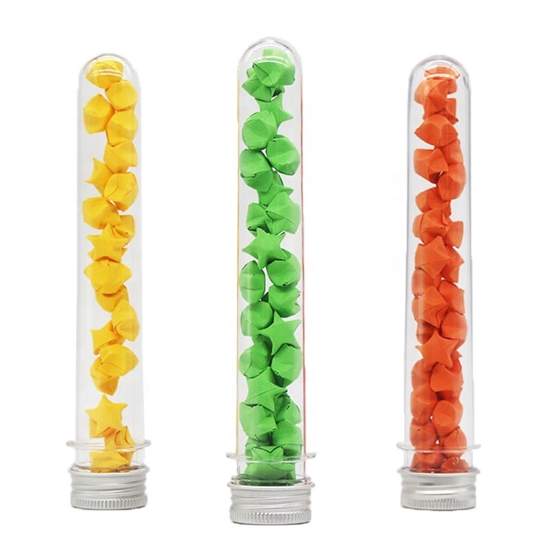 candy packaging test tube /clear plastic test tube