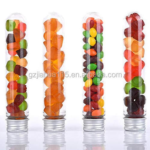 candy packaging test tube /clear plastic test tube