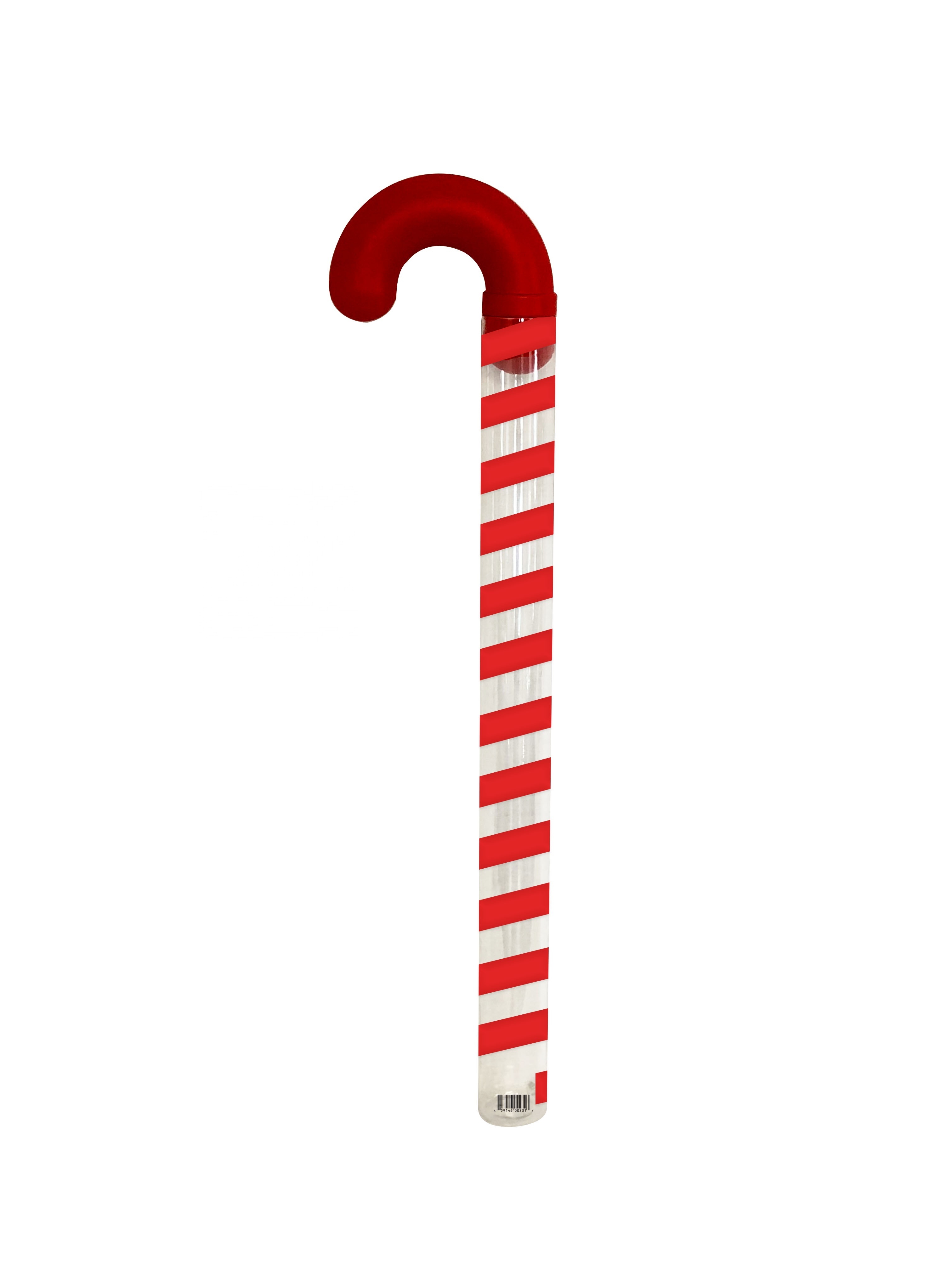 Christmas candy cane tube