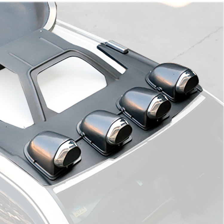Auto Land Cruiser Aluminum Solid SUV Waterproof Car Roof Rack Box LED ...