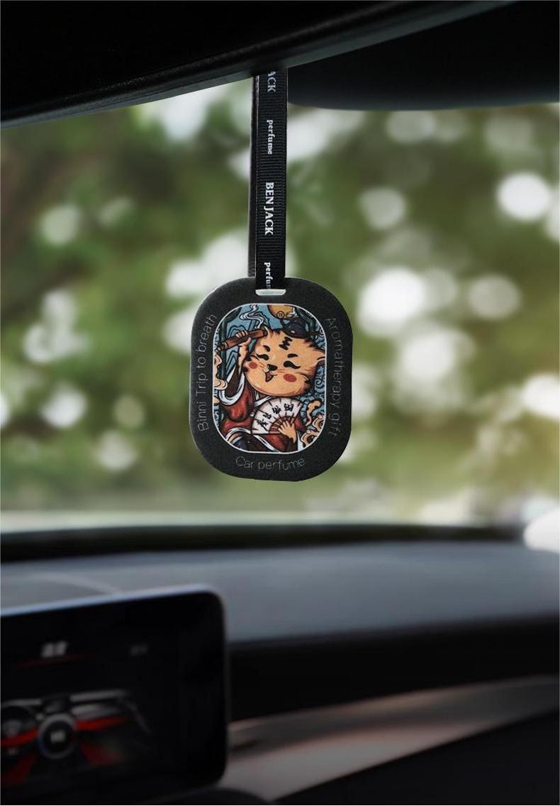 Customized Handmade absorbent hanging paper  car air freshener