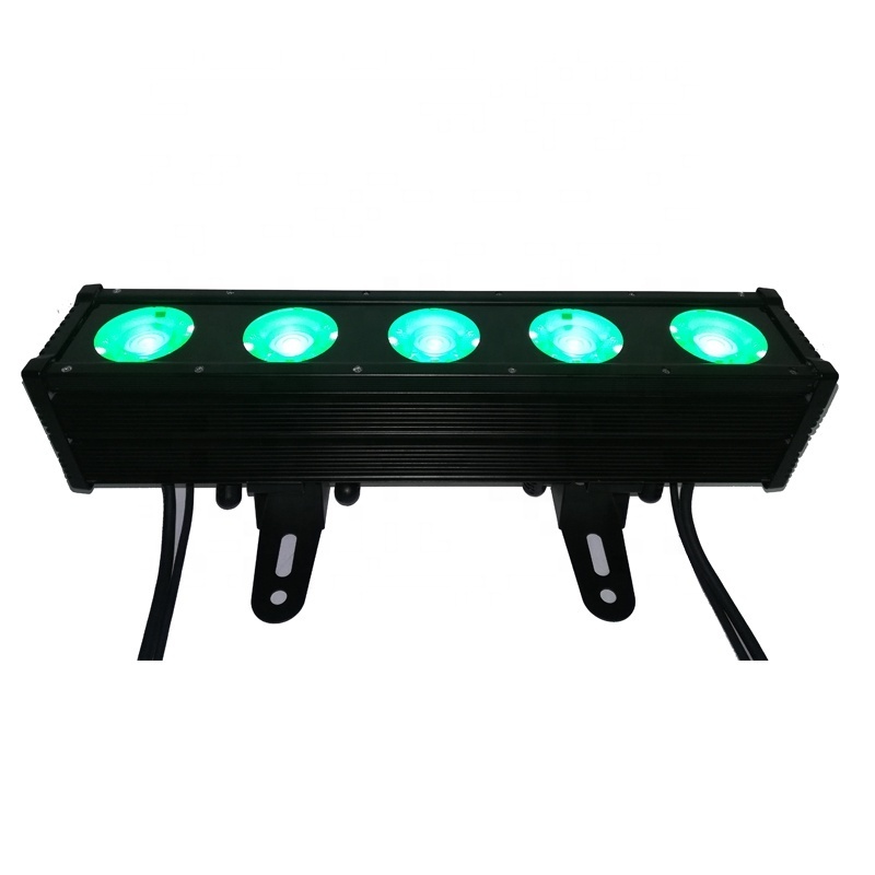 Individual Controlled Waterproof 30W 5PCS COB RGBW 4in1 Pixel LED Dot Control Wall Wash Light Bar