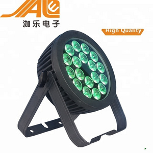 China Supplier Led Par Light dmx 18 x 15 W RGBW 4 IN 1 Multi Color Led Flat Par Light