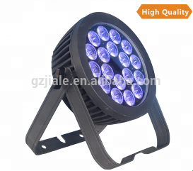 China Supplier Led Par Light dmx 18 x 15 W RGBW 4 IN 1 Multi Color Led Flat Par Light