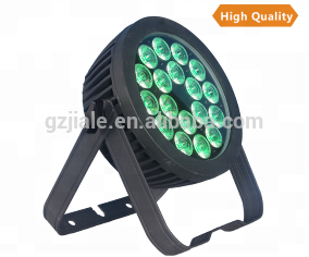 China Supplier Led Par Light dmx 18 x 15 W RGBW 4 IN 1 Multi Color Led Flat Par Light