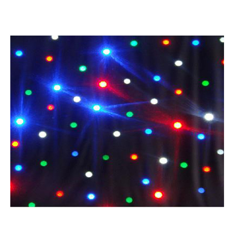 High Lumen Stage Lights DJ 4x6m RGB LED Curtain Cloth Star Light