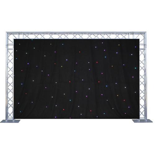 High Lumen Stage Lights DJ 4x6m RGB LED Curtain Cloth Star Light