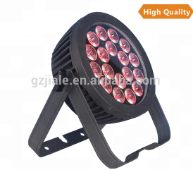 China Supplier Led Par Light dmx 18 x 15 W RGBW 4 IN 1 Multi Color Led Flat Par Light