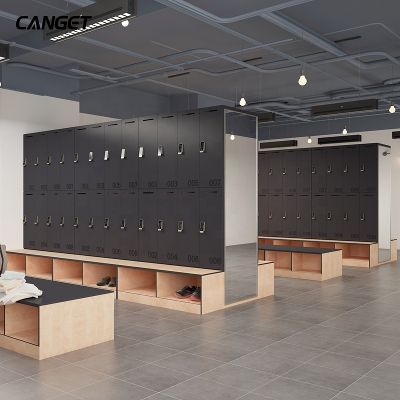 2023 ISO certificate durable modern design public hpl gym locker