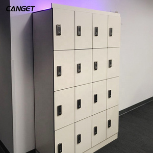 Commercial HPL board digital RFID office locker employee locker