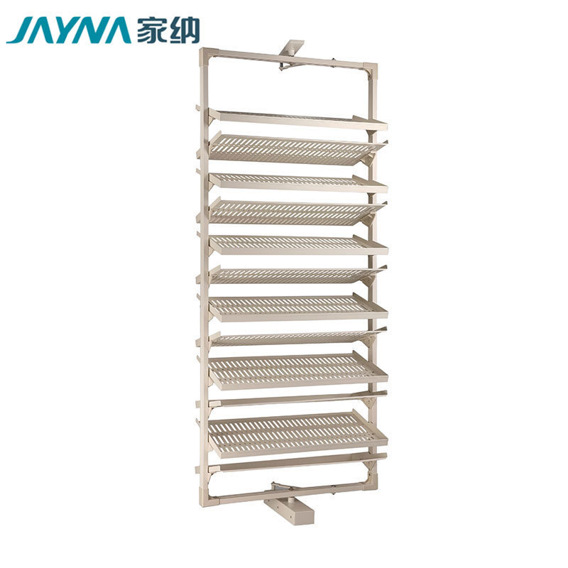 JAYNA Pull out Shoe Rack Organizer Large Capacity Multifunctional Twelve Layer Shoe Cabinet