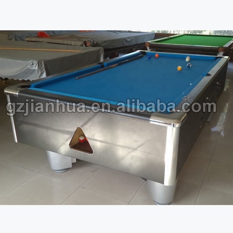 Coin Operated Pool Table (coin operated billiard table,pool table with coin operated system, coin pool table)