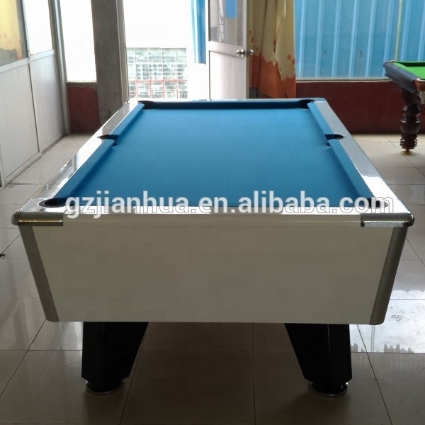 8 foot slate pool table American coin-operated commercial business use billiard pool table