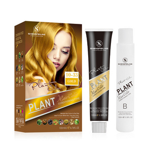 Permanent Hair Color 100% Gray Coverage Red Wine Hair Dye Cream Semi-Permanent Magic Fast Root Rescue Touch Up Hair Coloring