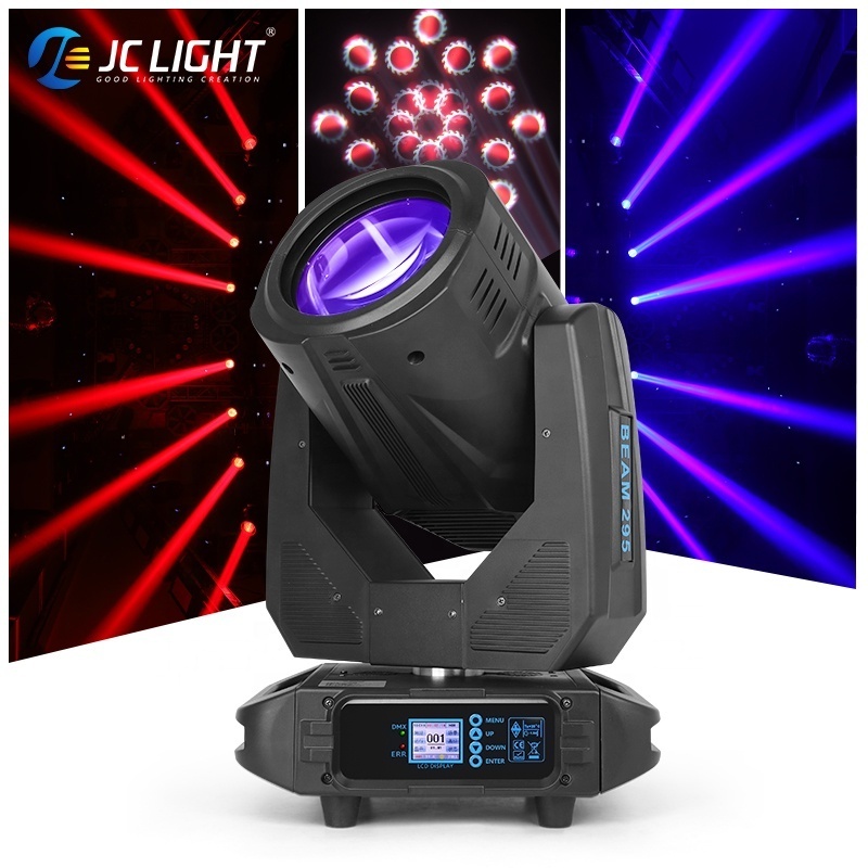 Professional 295w Beam Lights Prism Gobo 13r Moving Head Light Beaming White Disco Bar Concert Dj Stage Lighting